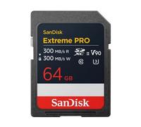SanDisk Extreme Pro SDXC V90 300 MB/s UHS-II (lettura/scrittura) 64 GB