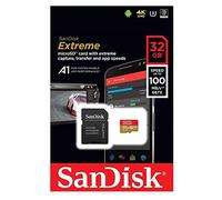 SanDisk Extreme Scheda di Memoria MicroSDHC da 32 GB, fino a 90 MB/sec, Classe 10, U3