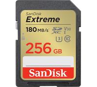SanDisk Extreme SDXC 32-512GB 180MB/s V30 UHS-I Scheda Memoria 4K