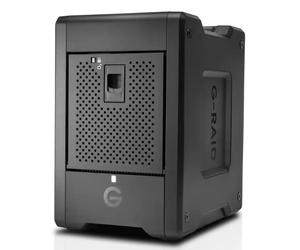SanDisk G-RAID SHUTTLE 4 array di dischi 104 TB Desktop Nero