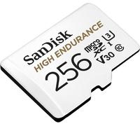 SanDisk High Endurance 256 GB MicroSDXC UHS-I Classe 10 (HIGH ENDURANCE MICROSDHC - 256GB CARD WITH ADAPTER) NEW