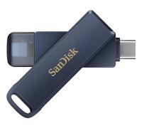 SanDisk iXpand unit flash USB 256 GB USB Type-C / Lightning 3.2 Gen 1 3.1 Gen 1 Blu (SanDisk iXpand - USB flashdrive - 256) - Nouvo