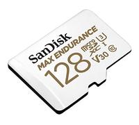 SanDisk MAX ENDURANCE Video Monitoring for Dashcams & Home Monitoring 128 GB microSDXC Memory Card + SD Adaptor 60,000 Hours Endurance