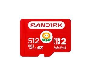 SanDisk MicroSD™ Express Card for Nintendo Switch™ 2 - 512GB - SDSQXFN-512G-GR6ZN