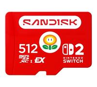 SANDISK microSD Express Scheda da 512 GB per Nintendo Switch 2 (velocità fino a 880 MB/s in lettura e 650 MB/s in scrittura, Full HD)