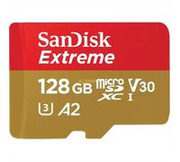 Sandisk MicroSDXC Extreme 128GB 190MB/s U3 V30 A2 | Temporaneamente con sconto