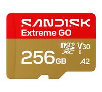 SanDisk MicroSDXC Extreme Go 256GB 240/160MB/s UHS-I- 5K- 4K UHD- U3- V3
