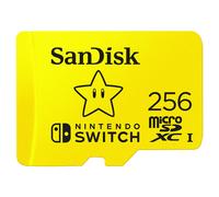 SanDisk MicroSDXC-Kaart Voor Nintendo Switch 256 GB (V30, U3, (Hdd/Ssd/Microsd)