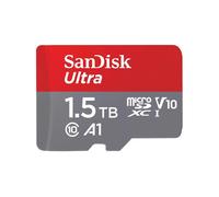 SanDisk Ultra 1,5 TB microSDXC Speicherkarte Kit (2022) bis 150 MB/s C10, U1, A1