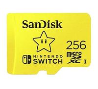 SanDisk Nintendo - Scheda di memoria con licenza per Nintendo Switch MicroSDXC, 256 GB, fino a 100 MB/s, colore: Rosso