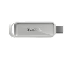 SanDisk Phone Drive with USB-C - 256GB Arctic, White - SDIXS0N-256G-GN6NE