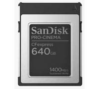 SanDisk Pro-Cinema CFexpress VPG400, tipo B 640 GB