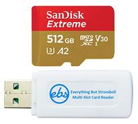 SanDisk - Scheda di memoria Extreme Micro V30 A2 classe 10, 512 GB, SDSQXAV-512G-GN6MN