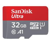 Sandisk Scheda di memoria microSDHC Ultra 2020 - 32GB - C10, U1, A1 - fino a 98MBps - con adattatore SD NEW