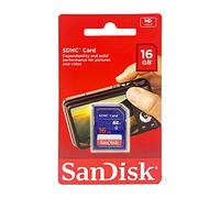 SanDisk Scheda di Memoria SDHC 16 GB Classe 4