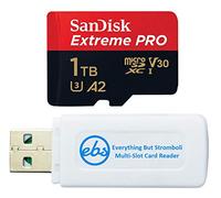 SanDisk - Scheda microSDXC da 1 TB Extreme Pro, compatibile con Galaxy Note 20 Ultra 5G, Note20 Ultra, Note 10+, Note10 Plus 5G (SDSQXCD-1T00-GN6MA) Bundle con (1) lettore di schede di memoria