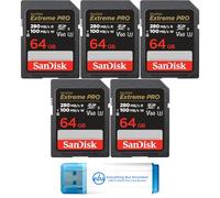 SanDisk - Scheda SDXC da 64 GB UHS-II Extreme Pro per foto e video