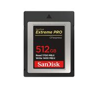 SanDisk SDCFE-512G-GN4NN 512 GB CFexpress 1700 MB/s 1400 MB/s Nero CF Express