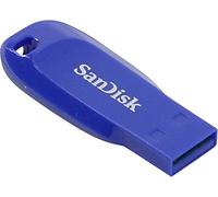 SanDisk SDCZ50C-064G-B35BE 64 GB Cruzer Blade USB 2.0 Flash Drive - Electric Blue