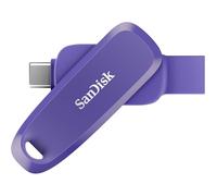 SanDisk SDDDC6-256G-G46PO - Chiavetta USB 2 in 1 per smartphone, tablet e computer, con connettori USB Type-C e tipo A, colore: Viola
