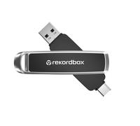SanDisk DJ Dual Drive 512GB (Pioneer DJ e AlphaTheta compatibili, Unità flash con USB-A/USB-C, Velocità di lettura fino a 1000 MB/s, scrittura fino a 900 MB/s, 3 mesi di piano Creative di rekordbox)