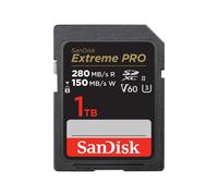SanDisk SDSDXEP-1T00-GN4IN 1 TB SDXC Classe 10 UHS-II 280 MB/s 150 MB/s 512GB