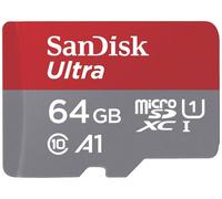 SanDisk SDSQUAB-064G-GN6TA microSDXC Ultra 64GB (140MB/s A1 Cl. 10 UHS-I) + Ada