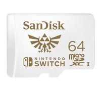 SDSQXAT064GGNCZN - Scheda di memoria MicroSDXC 64 GB, SanDisk Nintendo Switch