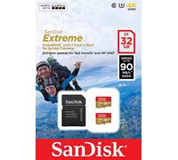 Sandisk SDSQXVF-032G-Gn6At Scheda di Memoria per Action Camera da 32GB, [Vecchio Modello]