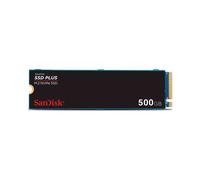 SanDisk SSD Plus 500GB, M.2 2280 PCIe Gen3 NVMe SSD, con velocità di lettura fino a 3200 MB/s
