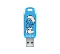 SanDisk Smurf USB Flash Drive, Brainy Smurf Edition - 64GB - SDCZIS-064G-G46