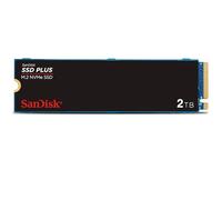 SanDisk SSD Plus 2TB, M.2 2280 PCIe Gen3 NVMe SSD, con velocità di lettura fino a 3200 MB/s