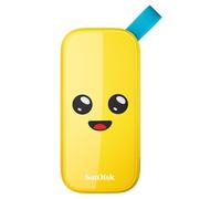 Sandisk SSD portatile Fortnite da 1 TB, Peely Edition - Fino a 800 MB/s, USB-C, USB 3.2 Gen 2, protezione contro le cadute - SDSSDE30-1T00-G25F
