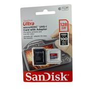 SanDisk Ultra 128GB MicroSDXC Scheda Di Memoria (SDSQUAR-128G-GN6IA) Nuova (388)
