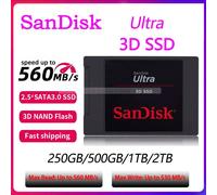 Sandisk ULTRA 3D SSD 250GB 500GB 1TB 2.5" SATA III Internal Solid State Drive