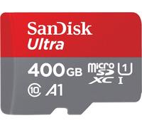 SanDisk Ultra Scheda di Memoria MicroSDXC e Adattatore, con A1 App Performance, Velocità Fino a 100 MB/Sec, Classe 10, U1, Single Pack, 400 GB