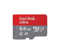 SanDisk Ultra 64GB microSDXC Memory Card + SD Adapter with A1 App Performance Up to 120MB/s, Class 10, UHS-I
