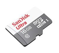 SanDisk Ultra Android Scheda di Memoria MicroSDHC da 16 GB, senza Adattatore, Velocità fino a 80 MB/s Classe 10