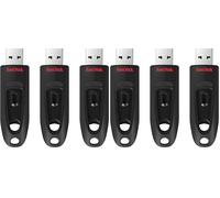 SanDisk Ultra Chiavetta USB 3.0 da 32 GB fino a 130 MB/sec, 3 Schede (Confezione da 2)