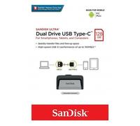 SanDisk Ultra Doppio Drive 128GB USB 3.1 Tipo C Flash Drive Memoria 130MB/S UK