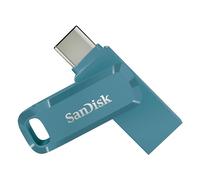 SanDisk Ultra Dual Drive Go 256GB Unità Flash (pendrive USB Type-C, per Android Smartphone, Tablet, Mac e Computer, fino a 400 MB/s, con connettori USB reversibili di Tipo C e Tipo A) Navagio Bay
