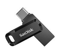 SanDisk Ultra Dual Drive Go 64GB Unità Flash (con Connettori USB reversibili di Tipo C e Tipo A, per Smartphone, Tablet, Mac e Computer, Fino a 300 MB/s, Chiavetta USB Type-C ) Nero