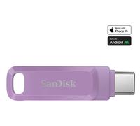 SanDisk Ultra Dual Drive Go 512GB Unità Flash (pendrive USB Type-C, per Android Smartphone, Tablet, Mac e Computer, fino a 400 MB/s, con connettori USB reversibili di Tipo C e Tipo A) Lavender