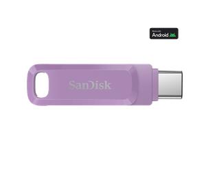 SanDisk Ultra Dual Drive Go USB Type-C Flash Drive - 256GB Lavender - SDDDC3-256G-G46L