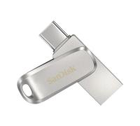 SanDisk Ultra Dual Drive Luxe unità flash USB 128 GB USB Type-A / USB Type-C 3.2 Gen 1 (3.1 Gen 1) Acciaio inox