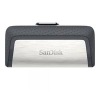SanDisk Ultra Dual Drive USB Type-C unità flash USB 128 GB USB Type-A / USB Type-C 3.2 Gen 1 [3.1 Gen 1] Nero, Argento (SanDisk Ultra Dual - Chiavetta USB - 128 GB - USB 3.1 / USB-C)
