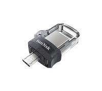 Ultra Dual DualSisk Dual M30 USB 30 Memoria e Micro USB 64 GB - Reading fino a 150 MB/S - Colore trasparente/nero Pendrive