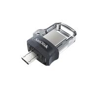 Ultra Dual DualSisk Dual M30 USB 30 Memoria e Micro USB 64 GB - Reading fino a 150 MB/S - Colore trasparente/nero Pendrive