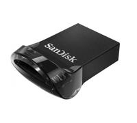 SanDisk Ultra Fit unità flash USB 128 GB USB tipo A 3.2 Gen 1 [3.1 Gen 1] Nero (
