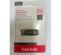 SanDisk Ultra Flair Drive USB 3.0 Argento 16/32/64GB Memory Stick UK
